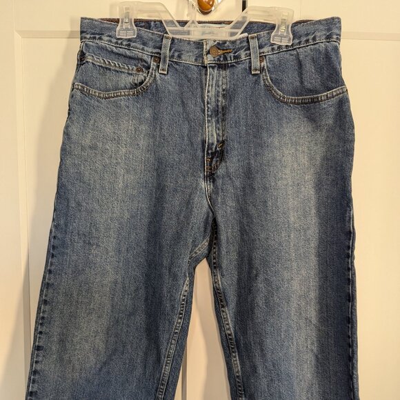 Levi's Signature Loose Fit Cropped Jeans - Picture 1 of 4